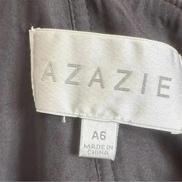 NWT Azazie Black Zuma Dress in Size 6 - Picture 13 of 16